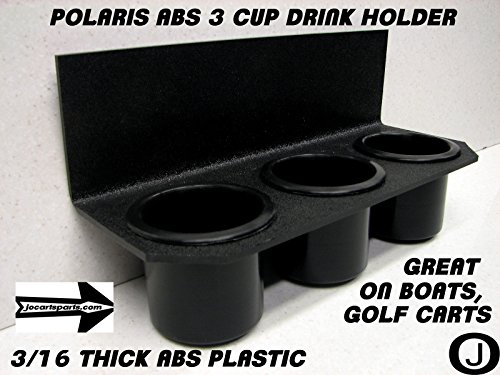 Portavasos plástico ABS para Polaris Ranger Crew 3 tazas miniatura 4