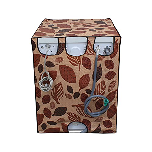 Image of Lithara Waterproof Front Load Washing Machine Cover For 7 Kg, 7.2 Kg, 7.5 Kg, 8 Kg (Design 19)