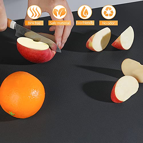 Kitchen Shelf Liner Drawer Liners, Non-Adhesive Refrigerator Liners Waterproof Fridge Mats With Strong Durable Kitchen Cabinets Mat For Drawers, Shelves, Pantry #TOP1