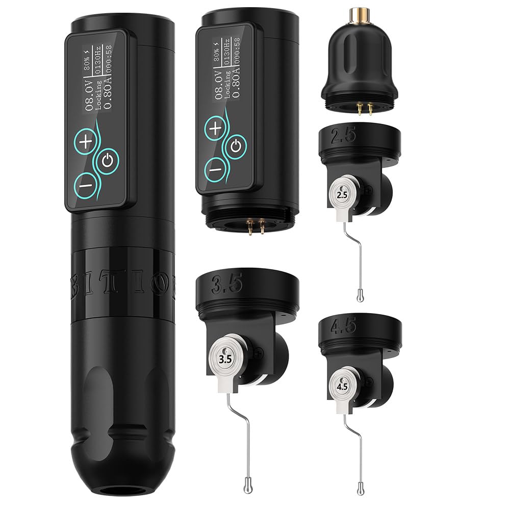 Ambition Vibe Wireless Tattoo Gun Kit Tattoo Machine With