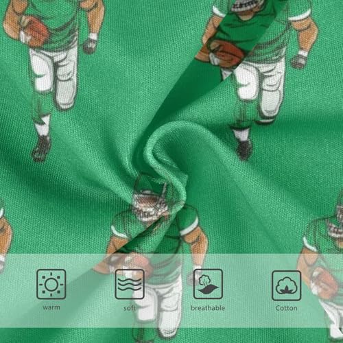 Football Player Running Green Toddler Underwear Floral 2t Cotton Little Girl Panties Flower Briefs Undies Kids3