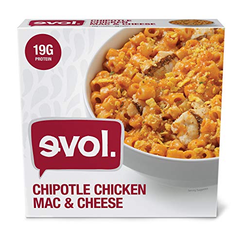 Creamy Chipotle Chicken Macaroni and Cheese with Evol Cheese