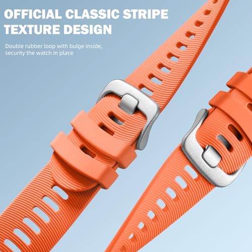 Image of GEAK Compatible with Garmin Forerunner 245 /645 /55 Watch Band /645 /245 Music Band, 20mm Sport Watch Band Compatible with Garmin Vivoactive 6 5 3 /Venu /Venu SQ,Soft Strap for Galaxy Watch 7 /6 /5 /4