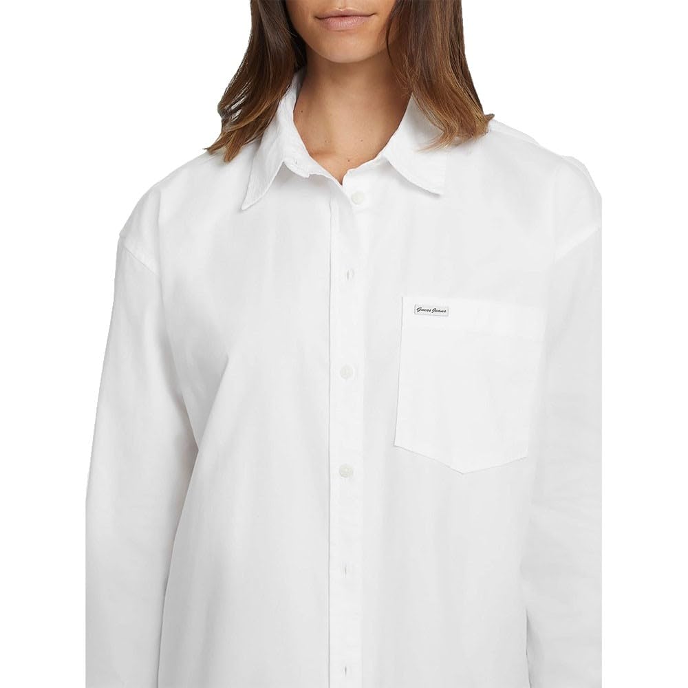 GUESS JEANS Oversize Pocket Long Sleeve Shirt S
