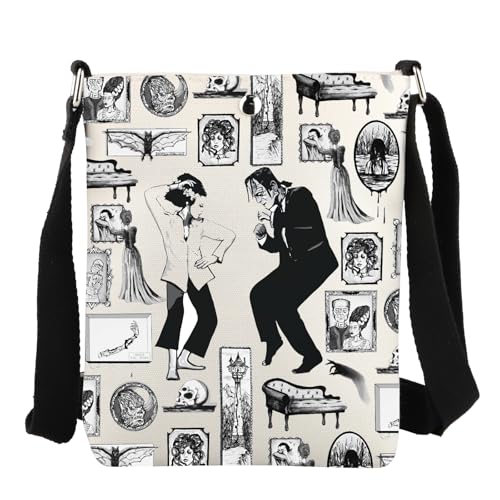 JYTAPP Classic Horror Monsters Bag Gallery Gothic Crossbody Bags Bride Horror Lovers Gift Gothic Bag