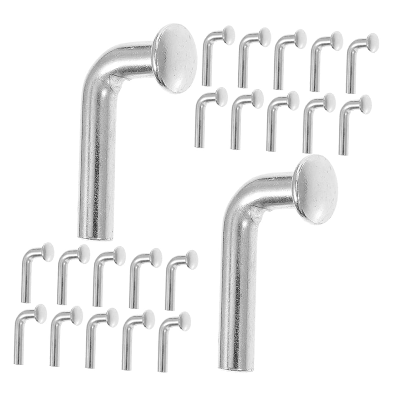 SOESFOUFU 50pcs Heavy Duty Pallet Rack Drop Safety Pin for Racking Systems Fasteners for Warehouse Storage Easy Installation with Flat Head Design