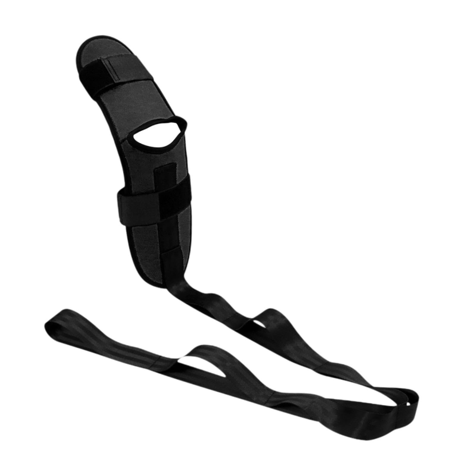 Stretch Strap with Loops Foot Leg Stretcher for Yoga Gymnastics Dance Black|Sporting Goods | Fitness, Running & Yoga | Yoga & Pilates | Yoga Straps-image-31