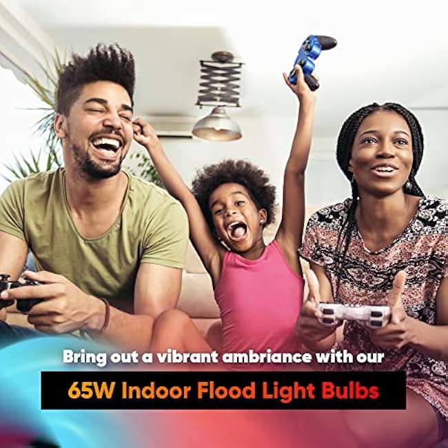 lumenivo Replacement for Sylvania Lighting BR30 65 Watt Flood Light Bulbs Indoor Frosted BR30 65W Indoor Flood Light with E26 Medium Screw Base - Soft White - 120V - 4 Pack