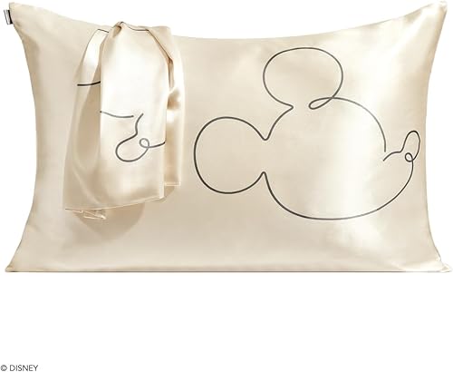 Vista 176 de Kitsch x Elf - Funda de almohada de satén con cremallera de tamaño queen/estándar, para el cabello y la piel, funda más suave que la seda, lavable a
