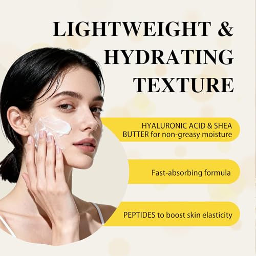 Noni Energy OKOA SKIN Dual Action Lifting Cream - Instant Firming with Peptides & Hyaluronic Acid, Hydrating Moisturizer, All Skin Types, 1.05oz