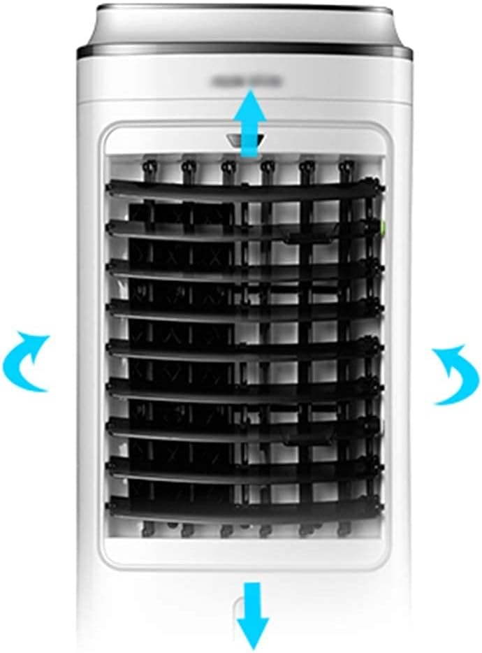 Evaporative Coolers Air Coolers Evaporative Coolers Humidifier Air Conditioner Whit Remote Control Misting Evaporativ Portable Small Fan and Bladeless Noiseless Fan for Office Dorm Room