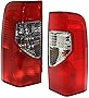 Evan-Fischer Tail Light Assembly Compatible with 2002-2004 Nissan Xterra SE/XE Models Set of 2 Passenger and Driver Side