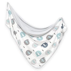 GRSSDER Baby Blankets Super Soft Jersey Knit Swaddle Blanket for Baby Girls and Boys Double Layer Receiving Blankets