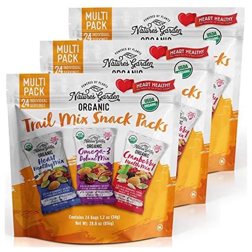 Nature's Garden Organic Trail Mix Trio