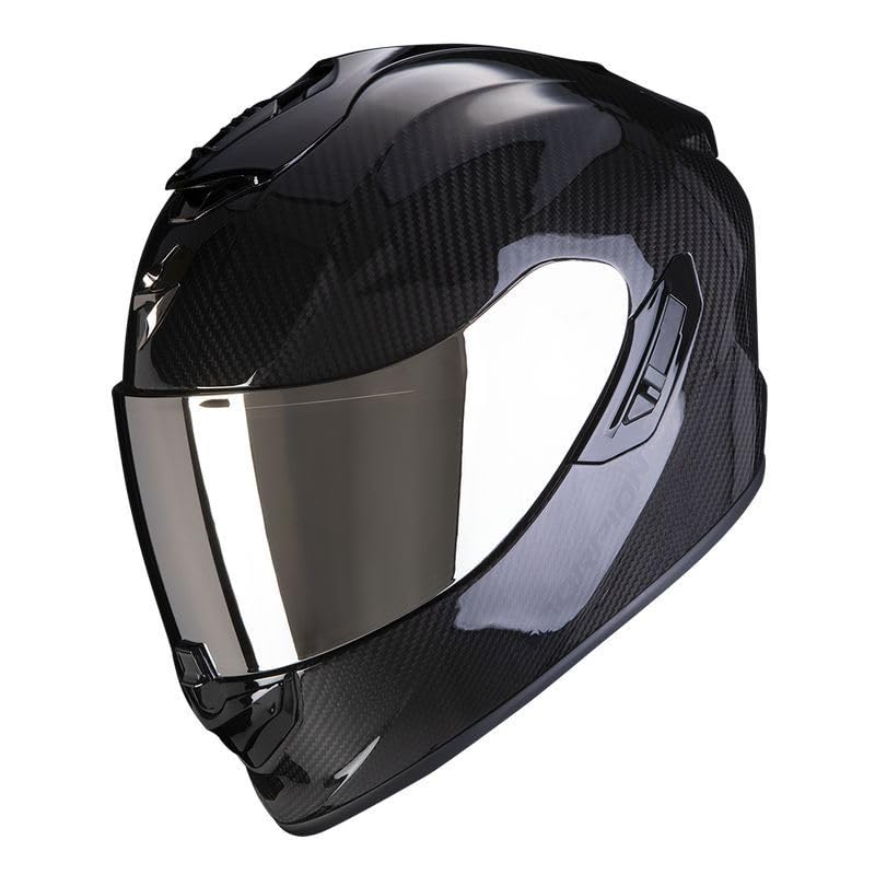 Scorpion Exo-1400 Evo II Air Casco Moto Integrale Fibra con Visiera Anti-Appannamento Pinlock MaxVision – Omologazione ECE 22.06 – Interno Removibile – Sistema AirFit Personalizzabile (L)