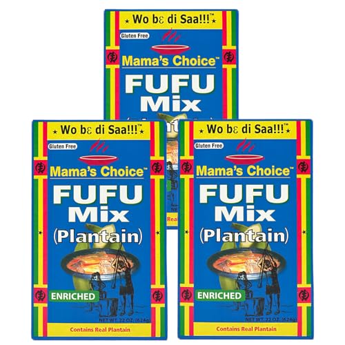 3er Pack (3x624g) Mamas Choice Fufu Mix Plantain