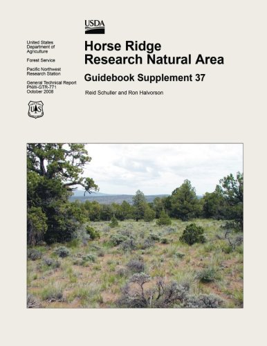 Horse Ridge Research Natural Area: Guidebook Supplement 37
