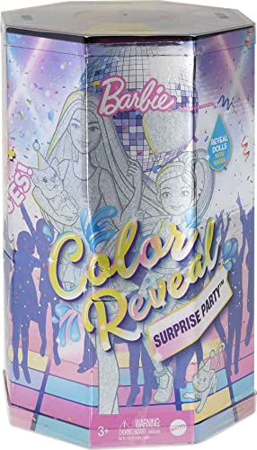 Barbie Color Reveal Surprise Party! Set con 50+ sorpresas miniatura 6