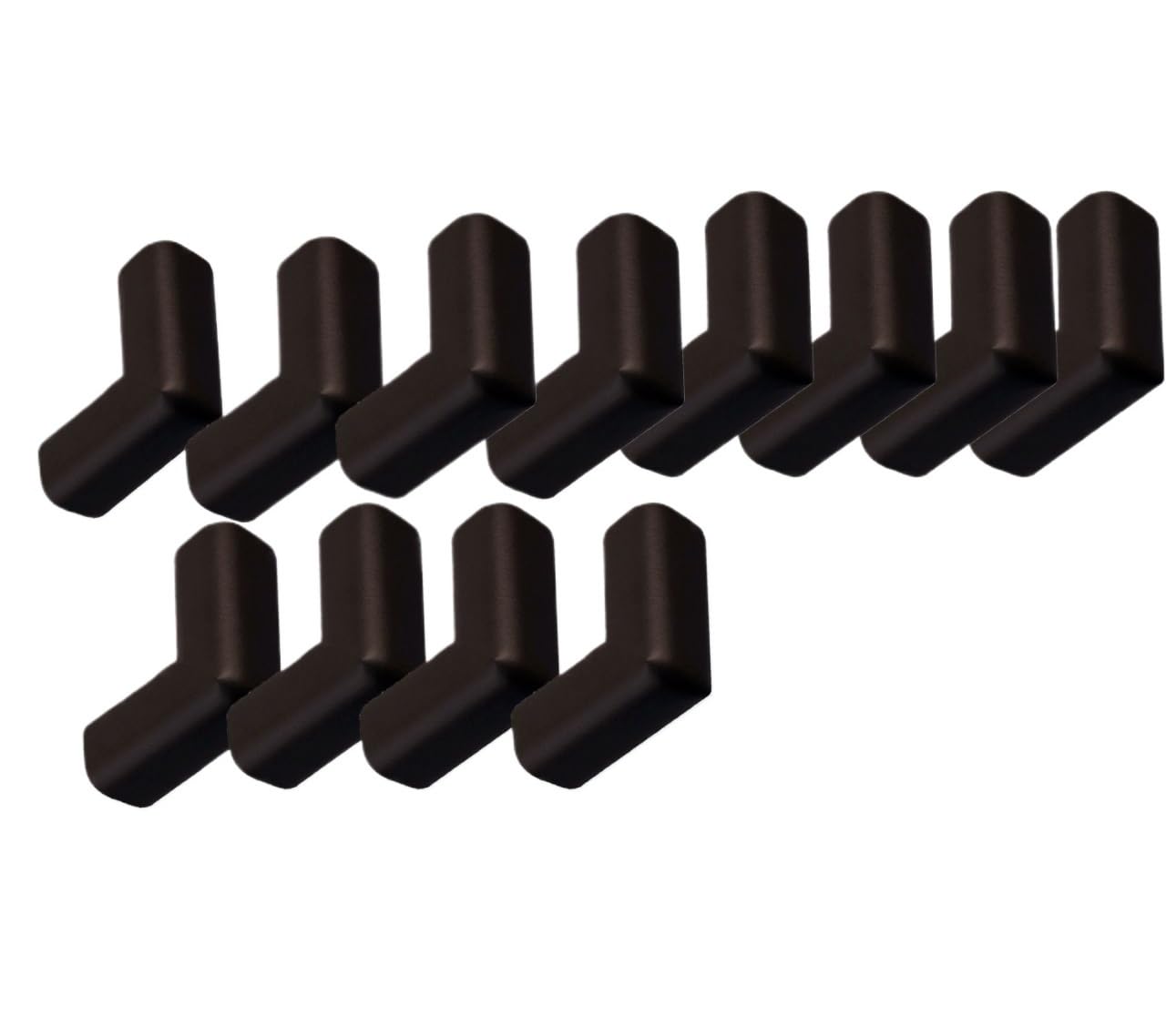4/12pcs Soft Baby Proofing Corner Guards PreTaped Table Protector For Child Safety Furniture Bumper Sharp Edge(Brown 12pcs)