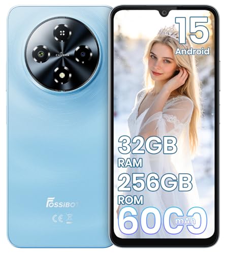 FOSSiBOT S5 Pro SIM�t���[ �X�}�z �{�� 32GB RAM+256GB ROM �ő�1TB�g�� Android 15 �X�}�z �I�N�^�R�A 6.88�C���`HD+ ���� 120Hz���t���b�V�����[�g �A���h���C�h �X�}�z 6000mAh�o�b