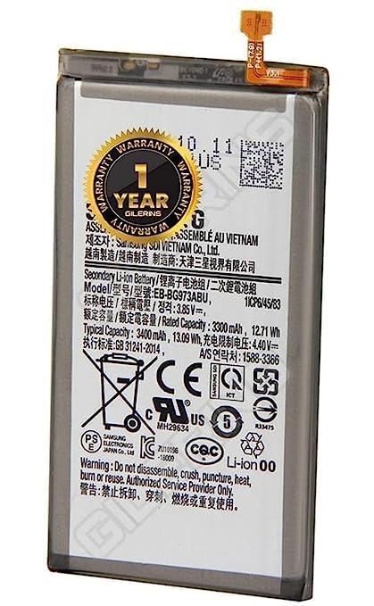 Image of Original EB-BG973ABU Battery for Samsung S10 G973F G973U G973W G973U1 G9730 (3400mAh) Battery with1 Year Warranty ****(A02302)