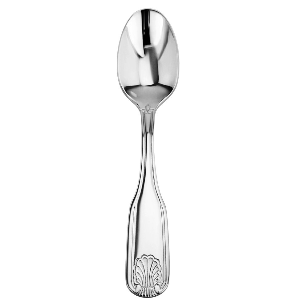 New Star Foodservice Shell Pattern, Stainless Steel, Teaspoon, 6.5-Inch, Set of 12