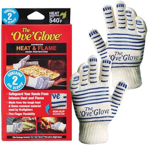 The Ove Glove - Superior Heat & Flame Hand Protection - 2 Pack Glove