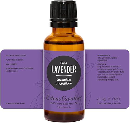 Miniatura 8 de Edens Garden Lavanda - Aceite Esencial Fino - 100% Puro Grado Premium, Sin Diluir, Natural, Terapéutico, Para Aromaterapia, Lo Mejor para Difusor,