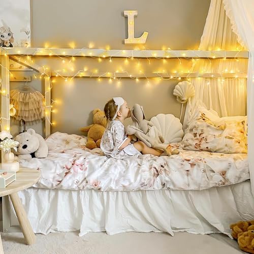 Image of 12 Meter LED Pixel String Light 40 ft for Diwali, Christmas Home Decoration. Heavy Duty Copper Led Pixel String Light Rice String(Yellow)-Pack of 1