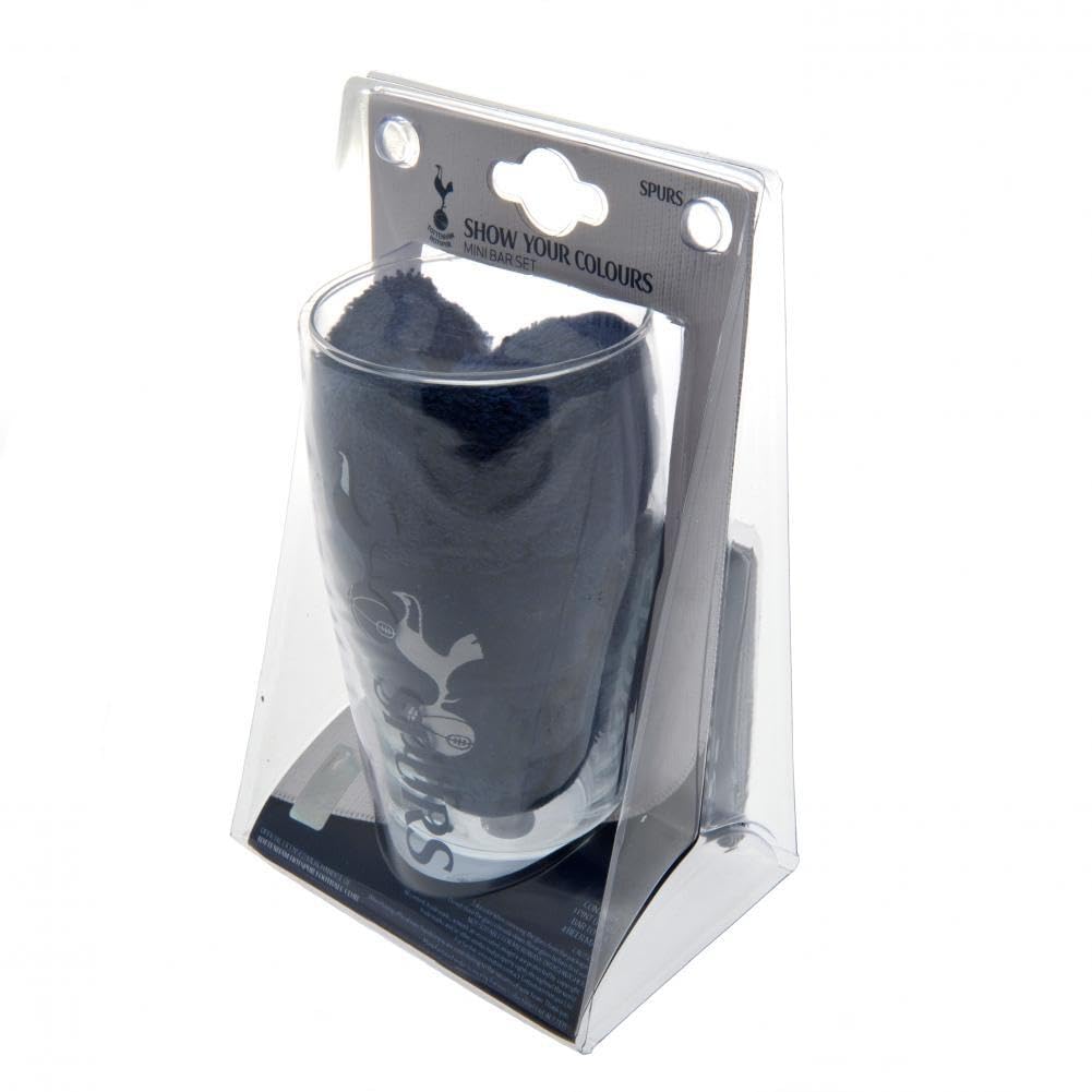Tottenham Hotspur FC-Juego de vasos de cerveza, toalla y posavasos