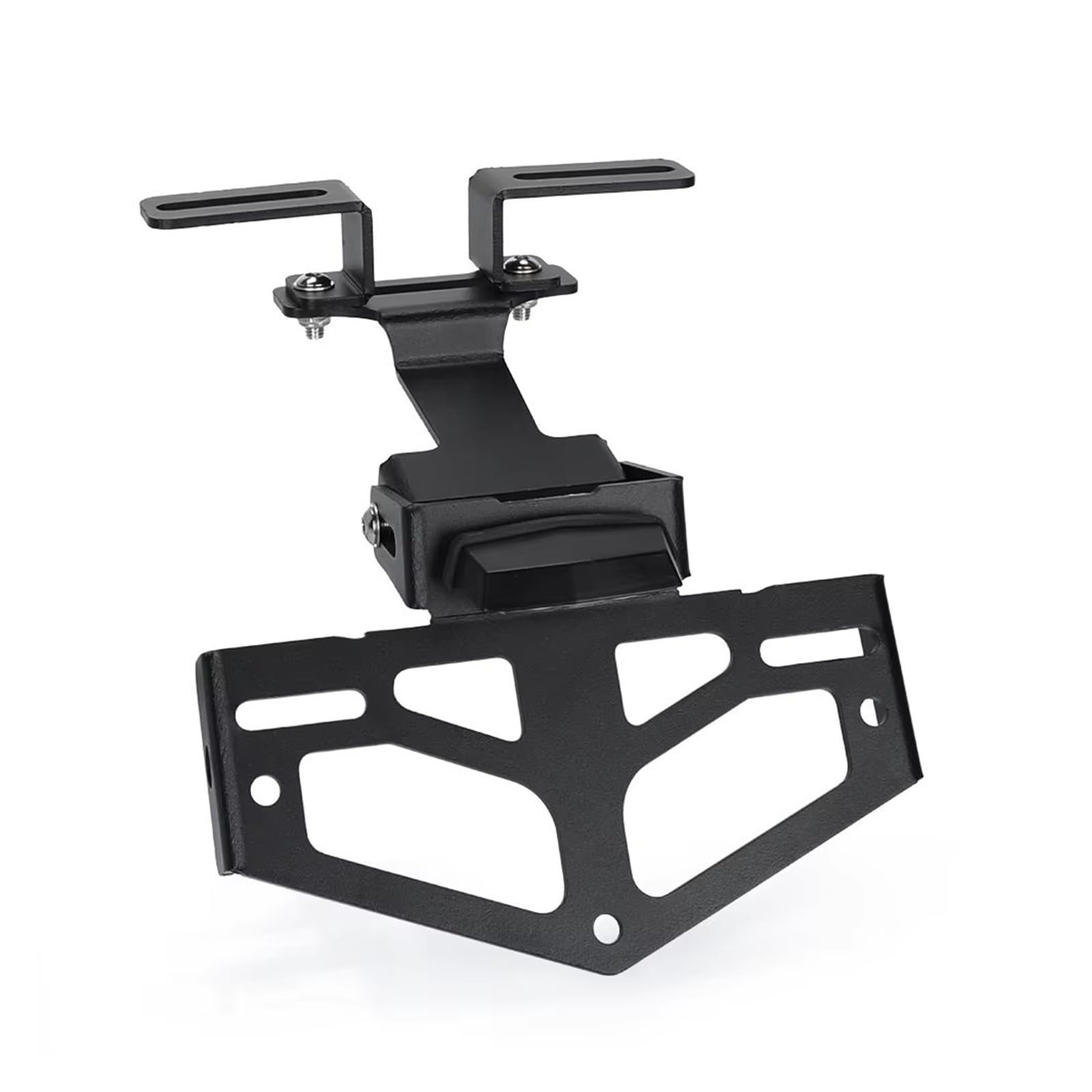Support de plaque Suzuki SV650 VSTROM réglable noir avec éclairage LED - 8