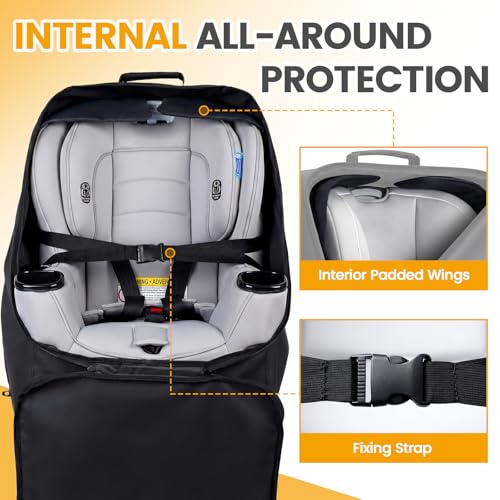 Orzbow Padded Car Seat Travel Backpack