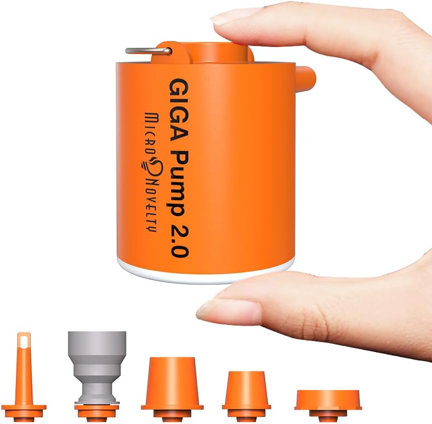 GIGA PUMP 2.0 Bomba de Aire Portatil Eléctica Inflador y Deflactor