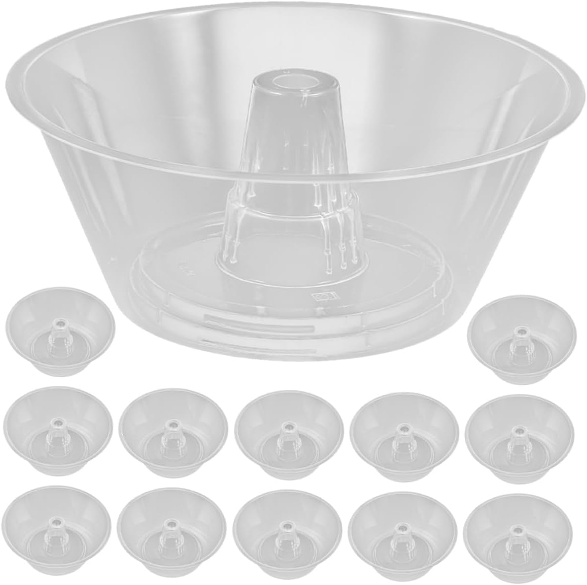 25pcs Plastic Serving Bowls Versatile Snack Bowls for Parties for Popcorn Fries and Chicken Stylish Design for Drinks and Snacks for Events and Gatherings