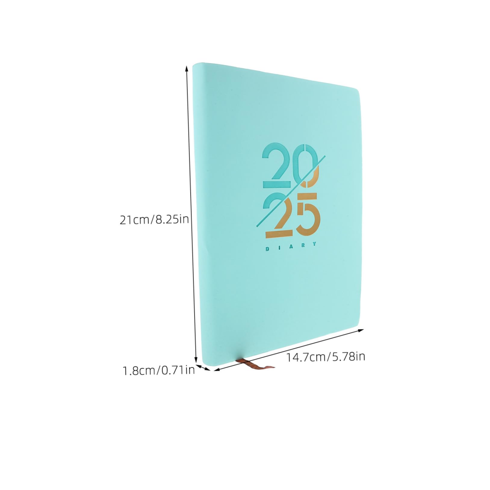 Angoily 4 Stück Daily Planner English Tageskalender Notizbuch für Präzise Tagesplanung Glattes Schreiben Einzigartiges Design Handlich für Büro und Zuhause Perfektes Planungstool