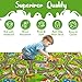 Kids Carpet Playmat City Life 3D Playroom Rug | 30 x 60 Inch Extra Large Toddler Activity Mat for Race Cars & Toys | Playroom Rug Makes a Fun Educational Gift Idea for Boys & Girls (Green)