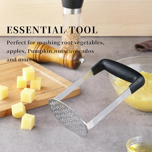 Lccowot POTATO MASHER Lccowo Stainless Steel Potatoes Masher Kitchen Tool thumb #6