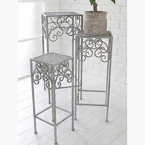 Amazon.co.jp: パウダーレース・フラワースタンド3点セット