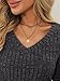 AUTOMET Womens Sweater Dresses 2026 Winter Long Sleeve Fall Fashion Outfits V Neck A-Line Flowy Mini Cute Casual Dress Comfy Work Spring Clothes Darkgrey L