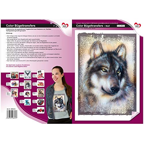 Bügeltransfer Golden Retriever DIN A4 - Für T-Shirts & Textilien