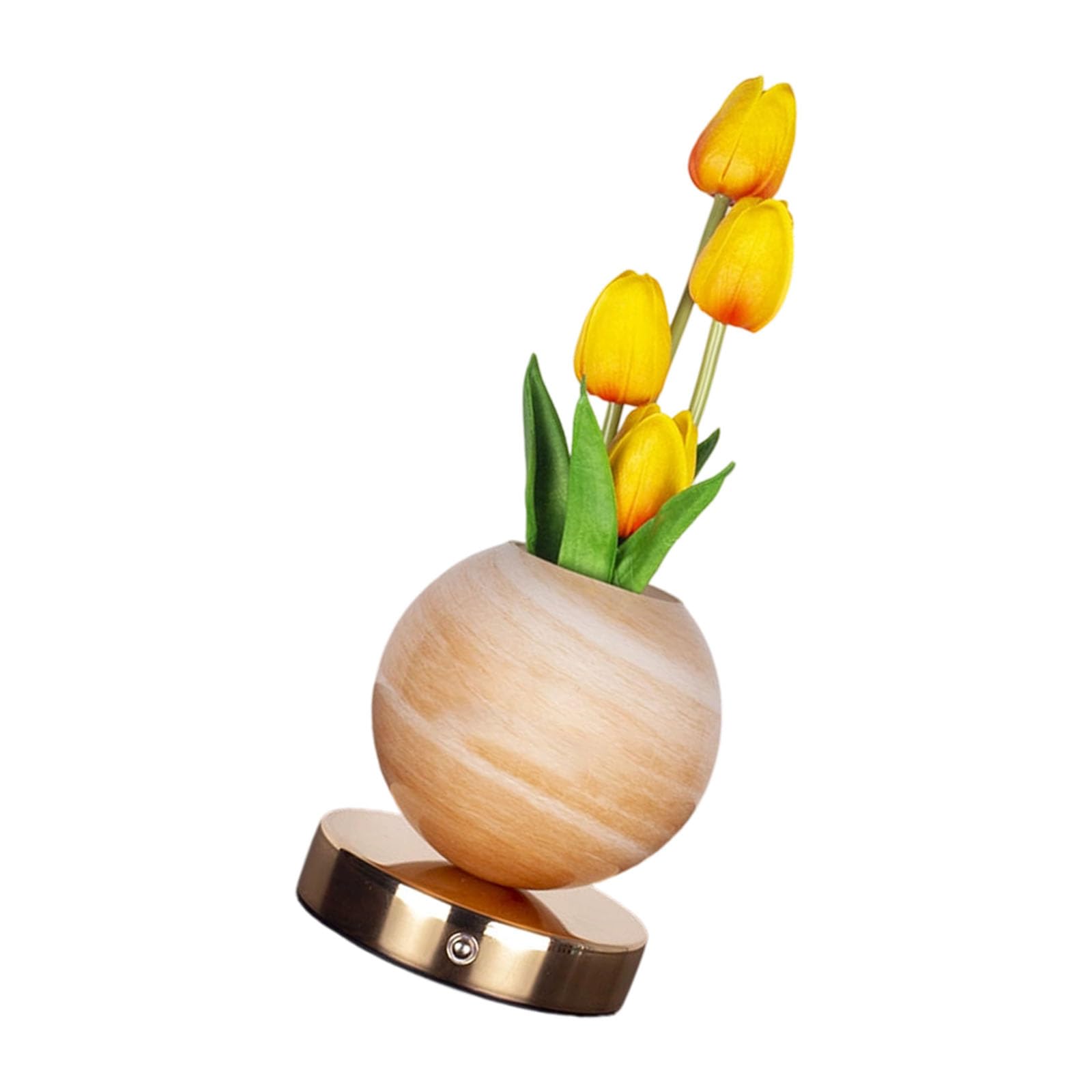 Kalttoy Charm Flower Lamp Comfortable Reading Lamp Ornate Flower Figure Table Light Suitable for Cozy Atmospheres Creation Desk