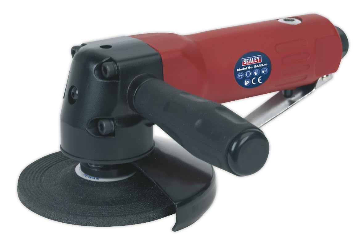 Sealey Sa43 Heavy Duty Air Angle Grinder 100Mm