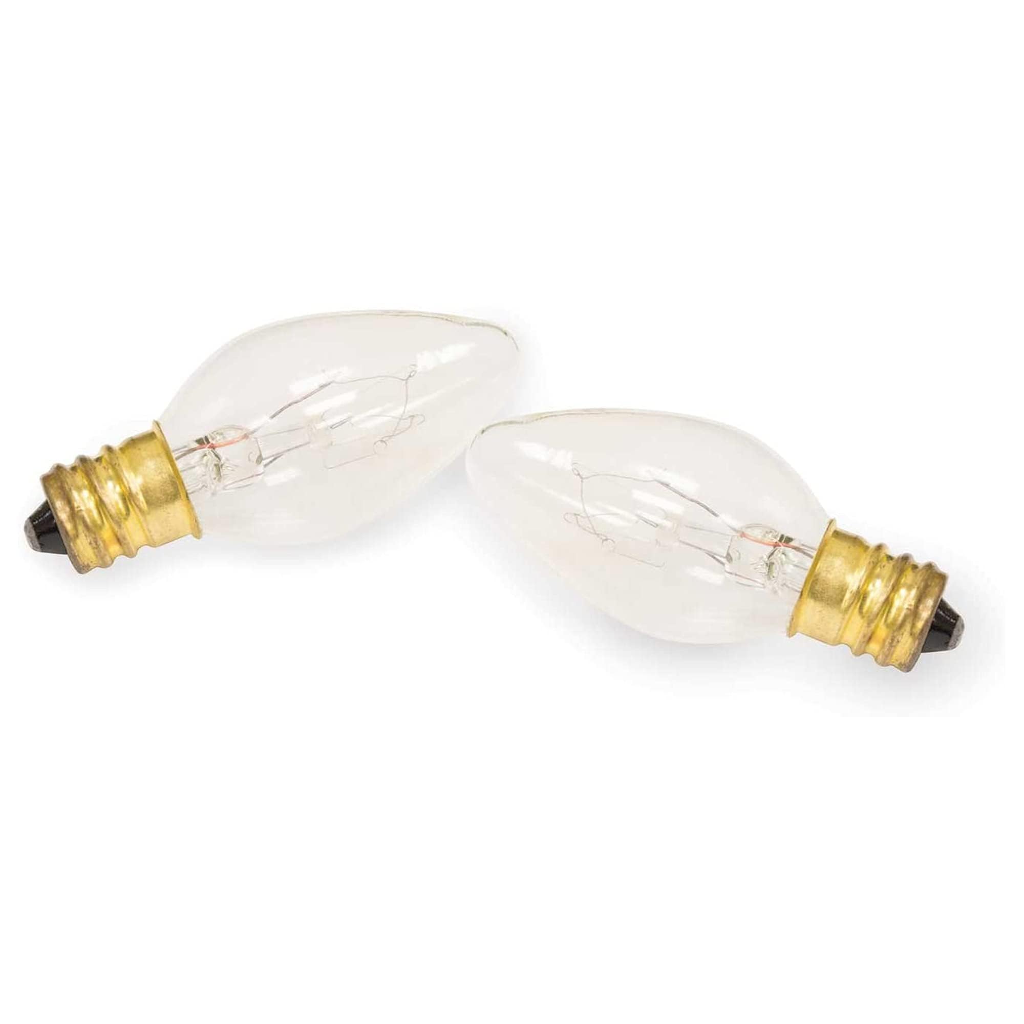 Aspectek Warm Yellow Replacement Light Bulbs For Sticky Dome Flea Trap, 2-Pack For Fleas