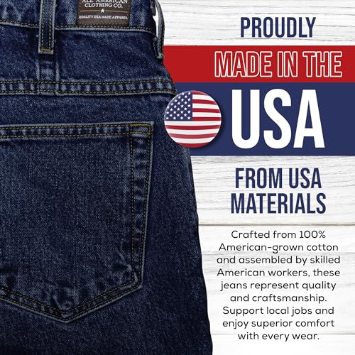 All American Clothing - Men's Original Jean with Gusset - Made in USA3