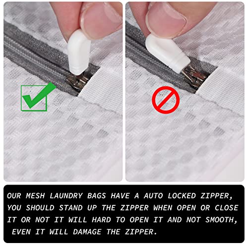 Sueriv 2 Pack Mesh Laundry Bag-2Xxl Oversize Delicates Laundry Bag-Extra Large Durable Laundry Wash Bag With New Honeycomb Mesh-Big Clothes,Household,Bed Sheet,Stuffed Toys thumb #6
