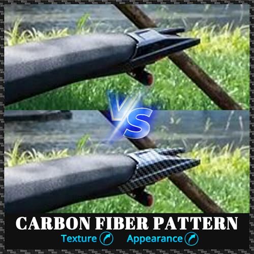 Image of Dirt Bike Rear Fender Mudguard Plastic for Talaria Sting X3 XXX | Electric Dirt Bike Carbon Fiber Pattern Fender
