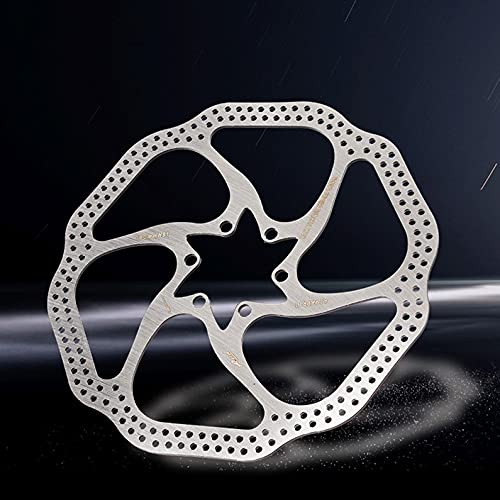HHuin 180 mm / 160 mm 6 inch roestvrij staal fiets rotor remschijf MTB fiets remvoering voor mountainroad… - Afbeelding 4