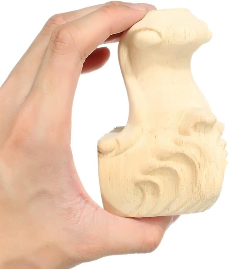 nóżki meblowe， Zestaw 4 drewnianych nóg stołowych, do szafek RTV(18CM)