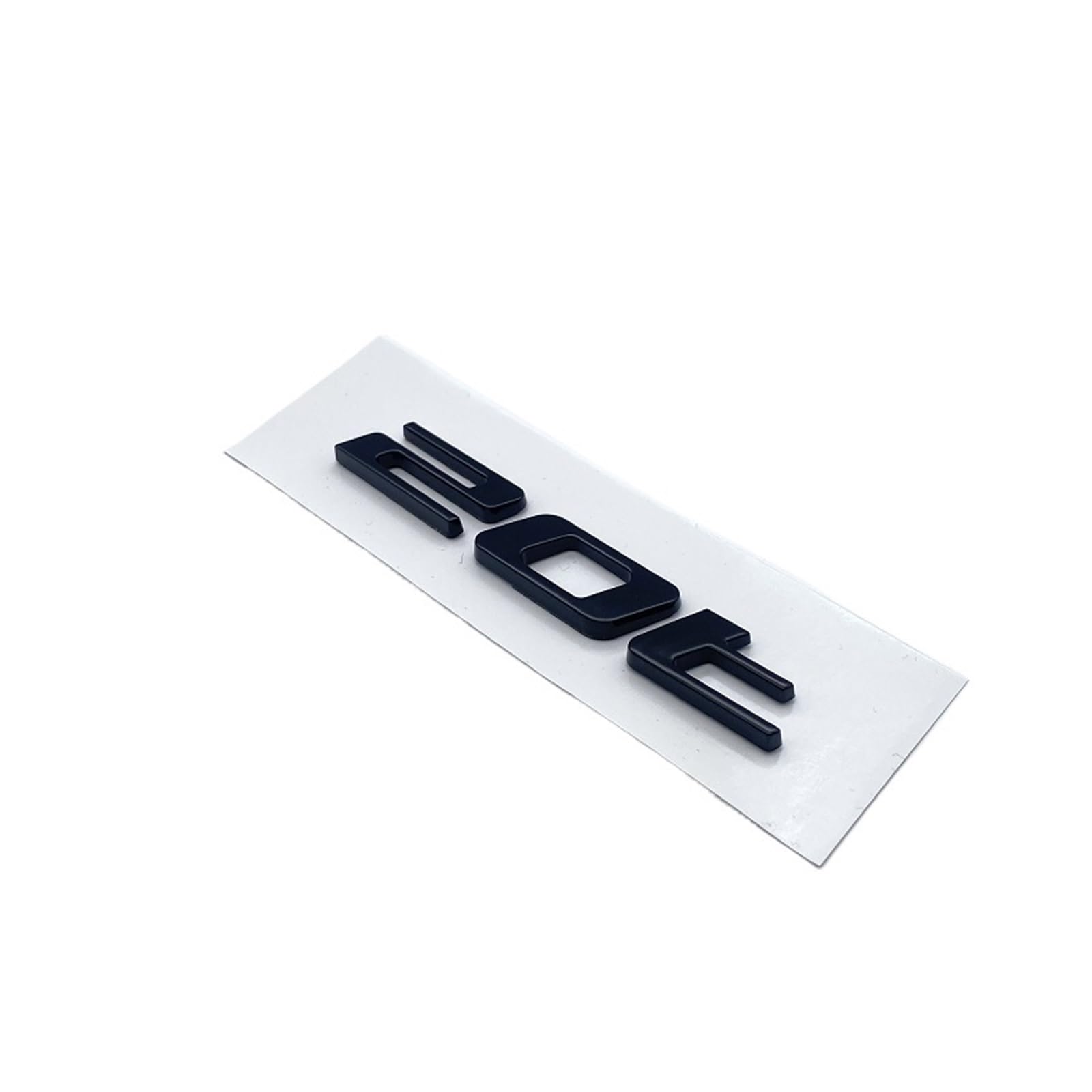 Letter Emblem Chrome Glossy Black ABS 3.0 5.0 V6 V8 20T 25T 30T 35T Fit for Jaguar XJ F-Type F-PACE E-PACE Badge Trunk Logo(Glossy Black 20T)