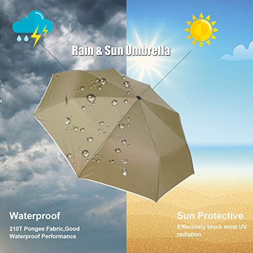 image for Factory Outlet - IXINU Automatic Open Close Portable Lightweight Trave